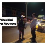 Patroli Dialogis QR 3219 Polsek Klari Sambangi Petugas Parkir