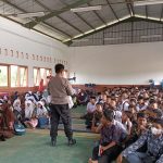 Polsek Batujaya : Kapolsek Hadiri Program Masa Pengenalan Lingkungan Sekolah (MPLS) Di SMKN 1 Batujaya