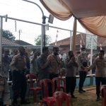 Kabagops Polres Karawang Pantau Langsung Pengamanan Pemilihan Kades Antar Waktu Desa Dawuan Barat