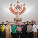 FORKOPIMDA Karawang Tinjau Sejumlah Gereja Dimalam Natal.