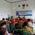 Kapolsek Tirtajaya Giat Minggon Keliling Tingkat Kecamatan