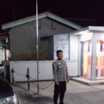 Polisi CAKEP Polsek TIRTAJAYA Monitoring Bank Dan Pertokoan Malam Hari