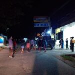 Polsek Tirtajaya Jaga Kondusifitas Serta Membangunkan Masyarakat Santap Sahur Lagi