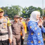 Pengamanan Besar Dimulai, Polres Karawang Laksanakan Gelar Pasukan Ops Ketupat Lodaya 2023