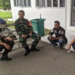 Sinergitas TNI-POLRI CIBUAYA Giat Door To Door Sistem (DDS)