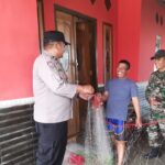 Sinergitas TNI-POLRI CIBUAYA Giat Sambang Nelayan Sedari