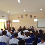 Kapolsek Tirtajaya Rapat Minggon Tingkat Kecamatan Serta Halal Bihalal Bersama Muspika Kecamatan Tirtajaya