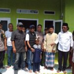 Anggota Polsek Tirtajaya Menghadiri Peresmian Rumah Yatim Pisatu Di Desa Srikamulyan