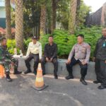 Sinergitas TNI-Polri Sambang Dengan Security Perum Kota Kertabumi Karawang