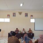 Kapolsek Tirtajaya Mengikuti Rapat Minggon Tingkat Kecamatan Dalam Rangka Persiapan PATEN