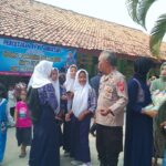 Personil Melaksanakan Pengamanan Perpisahan/Pelepasan Siswa-siswi SMPN 3 Tirtajaya Tahun Ajaran 2022-2023