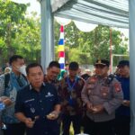 Kapolsek Tirtajaya Mengikuti Kegiatan Program Peningkatan Peranan Wanita Menuju Keluarga Sehat Sejahtera (P2WKSS) Di Desa Kutamakmur