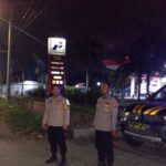 Personil Polsek Tirtajaya laksanakan Patroli Prekat Strong Point' (Kepung Karawang)