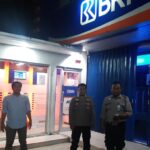 Unit Sabhara Polsek Tirtajaya Patroli Dialogis Serta Sambangi Scurity Bank BRI Unit Pisangsambo