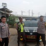 Patroli Prekat Polsek Telukjambe Barat Di Lokasi Proyek Kereta Cepat