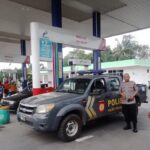 Unit Patroli Polsek Lemahabang Polres Karawang Gelar Patroli KRYD Di SPBU Dengan Humanis