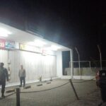 Melalui Patroli Prekat, Personil Polsek Tirtajaya Kontrol Kemanan Minimarket Pada Malam Hari