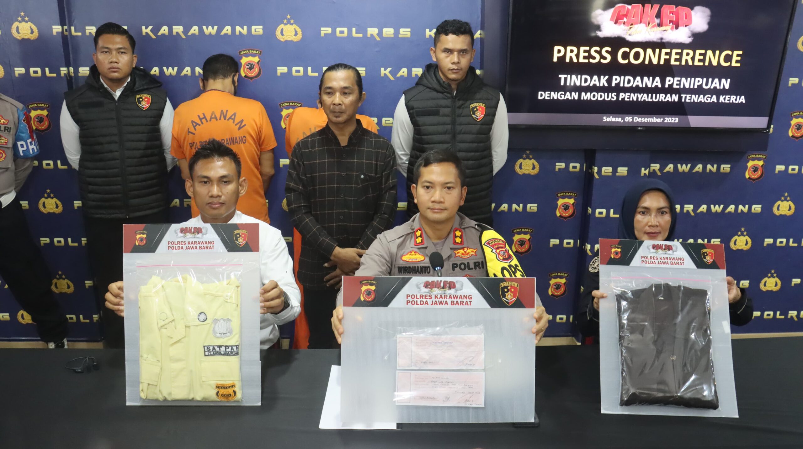 Dua Tersangka Pelaku Penipuan Tenagakerja Berhasil Dibekuk Polisi