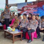 Pamit Dari Karawang, KAPOLRES Berikan Bantuan Bibit Ikan Bandeng.